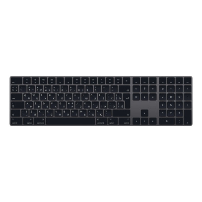 Клавиатура беспроводная Apple Magic Keyboard (MRMH2RS) «серый космос»