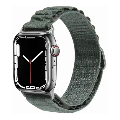 Ремешок для Apple Watch 38/40/41 mm WiWU Nylon Watch Band Зелёный