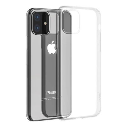 Чехол hoco. Силиконовый ультратонкий для Apple iPhone 11 White, белый