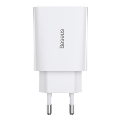Сетевое зарядное устройство Baseus Speed Mini QC Quick Charger 20 Вт CCFS-SN02 (TC-012PD20-x) Белый