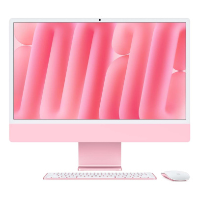 Apple iMac 24" (M4 10C CPU, 10C GPU, 2024) Retina 4,5K, 24Gb, 512Gb SSD (MD2U4) Pink, розовый Apple iMac 24" (M4 10C CPU, 10C GPU, 2024) Retina 4,5K, 24Gb, 512Gb SSD (MD2U4) Pink, розовый