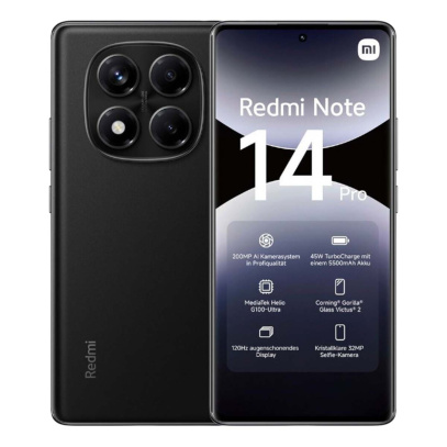 Xiaomi Redmi Note 14 Pro 12/256Gb Midnight Black, чёрный Xiaomi Redmi Note 14 Pro 12/256Gb Midnight Black, чёрный