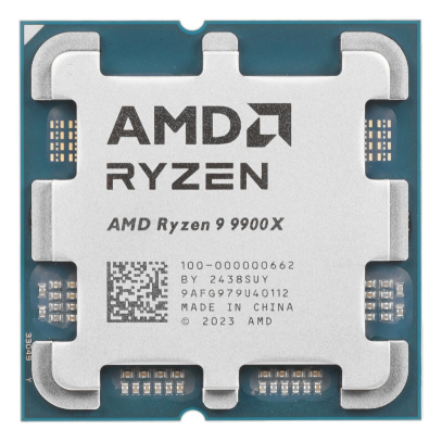 Процессор AMD Ryzen 9 9900X, 4.40 ГГц (Turbo 5.60 ГГц), AM5, OEM (100-000000662)
