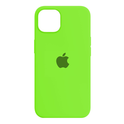 Чехол Silicone Case для Apple iPhone 13 Ярко-зеленый
