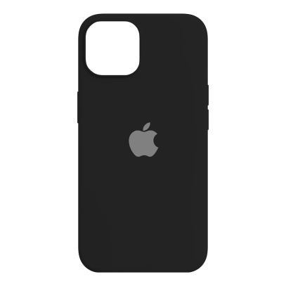 Чехол Silicone Case для Apple iPhone 14 Черный