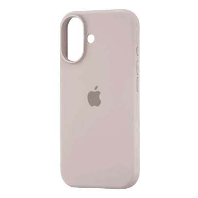 Чехол для Apple iPhone 17 Silicone Case Stone, бежевый