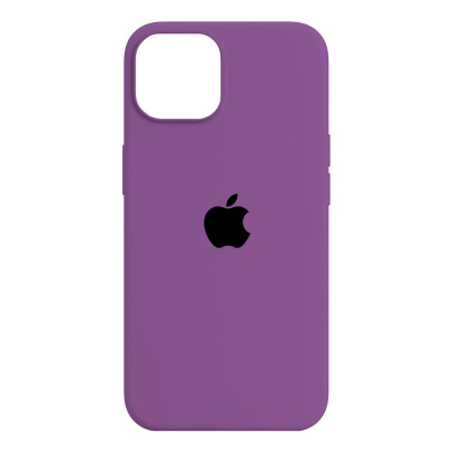 Чехол Silicone Case для Apple iPhone 14 Пурпурный