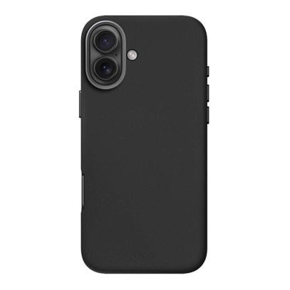 Чехол для iPhone 16 Plus UNIQ Lyden Black (MagSafe), Черный