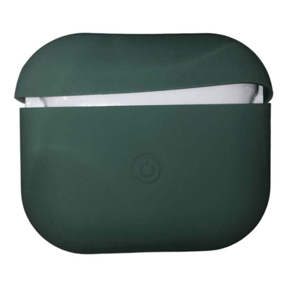 Чехол Silicone Case Protection для Apple AirPods 3 Тёмно-зелёный