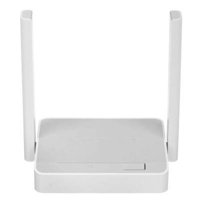Wi-Fi роутер KEENETIC Netcraze Starter, Wi-Fi 4, N300, 2.4ГГц, 3 WAN/LAN, (NC-1121) Белый