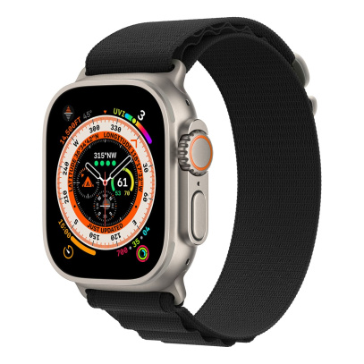 Ремешок Spigen DuraPro Flex Alpine Loop для Apple Watch Ultra 42/44/45/49 мм Черный