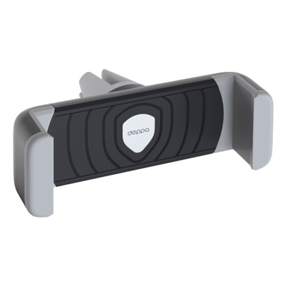 Автомобильный держатель Deppa Crab Air mini для смартфонов, крепление на  вентиляционную решетку (55133) Серый