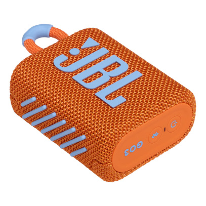 Портативная колонка JBL Go 3 Orange, оранжевый