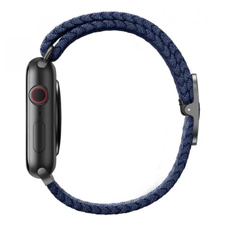 Ремешок UNIQ для Apple Watch 38/40/41 мм ASPEN Strap Braided (40MM-ASPOBLU) Синий Ремешок UNIQ для Apple Watch 38/40/41 мм ASPEN Strap Braided (40MM-ASPOBLU) Синий