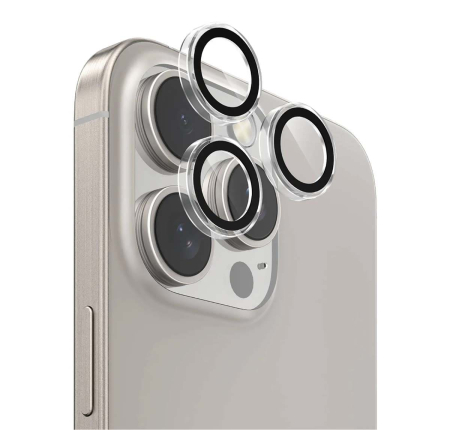 Защитное стекло для камеры iPhone 16 Pro/16 Pro Max SUPGLASS Anti Glare Camera lens glass (XC-34) Colorless Защитное стекло для камеры iPhone 16 Pro/16 Pro Max SUPGLASS Anti Glare Camera lens glass (XC-34) Colorless