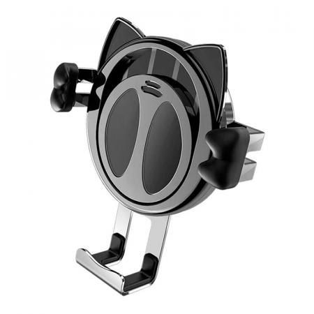 Автомобильный держатель с функцией беспроводной зарядки REMAX Cat Series (RP-WZJ7) Черный Автомобильный держатель с функцией беспроводной зарядки REMAX Cat Series (RP-WZJ7) Черный
