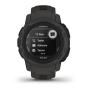 Часы Garmin INSTINCT 2S solar Graphite, черный Часы Garmin INSTINCT 2S solar Graphite, черный