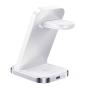 Беспроводное зарядное устройство AceFast Wireless Charger Desktop Holder 3в1 (E15) White, белый