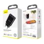 Сетевое зарядное устройство Baseus Speed Mini Dual USB Charger 10,5 Вт TC-012 (CCFS-R01) Черный Сетевое зарядное устройство Baseus Speed Mini Dual USB Charger 10,5 Вт TC-012 (CCFS-R01) Черный