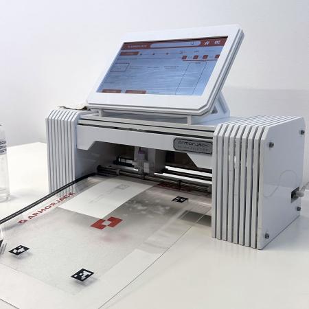 Защитная пленка задняя для смартфона Armorjack полиуретановая глянцевая, сталь Защитная пленка задняя для смартфона Armorjack полиуретановая глянцевая, сталь