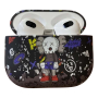 Чехол для AirPods 3 COQUE POUR Черный с рисунком Чехол для AirPods 3 COQUE POUR Черный с рисунком