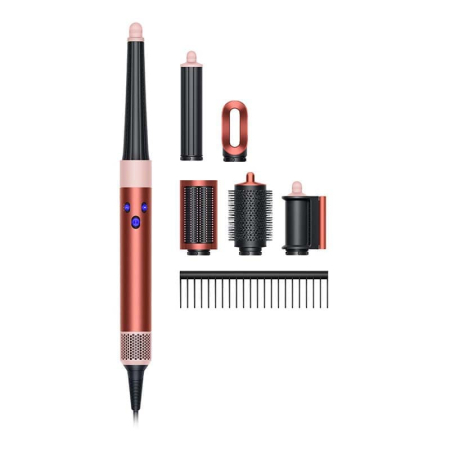 Стайлер Dyson AirWrap Complete Long HS08 (Global) Straight+Wavy, Strawberry Bronze/Blush Pink, бронзовый/розовый Стайлер Dyson AirWrap Complete Long HS08 (Global) Straight+Wavy, Strawberry Bronze/Blush Pink, бронзовый/розовый