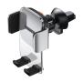 Автомобильный держатель Baseus Easy Control Clamp Car Mount Holder (Standard) For Air Outlets Silver (SUYK000112) Серебристый Автомобильный держатель Baseus Easy Control Clamp Car Mount Holder (Standard) For Air Outlets Silver (SUYK000112) Серебристый
