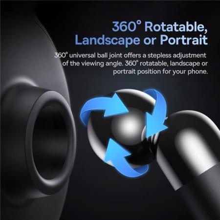 Магнитный держатель для телефона Baseus C01 (клеящийся) Air Outlet Version (BS-CM028 SUCC000002) Серый Магнитный держатель для телефона Baseus C01 (клеящийся) Air Outlet Version (BS-CM028 SUCC000002) Серый