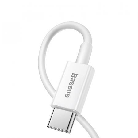 Кабель Baseus Type-C – Lightning Superior Series Fast Charging Data Cable PD, 20W, 2 м (CATLYS-C02) Белый Кабель Baseus Type-C – Lightning Superior Series Fast Charging Data Cable PD, 20W, 2 м (CATLYS-C02) Белый