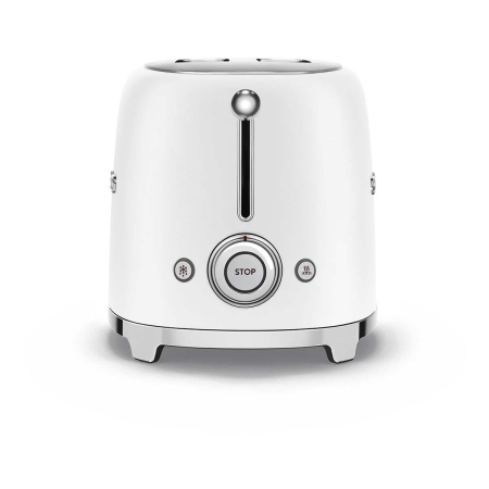 Тостер на 2 ломтика SMEG 50s style (TSF01WHMEU) Белый матовый