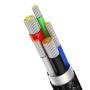 Кабель Baseus Display Fast Charging Data Cable Type-C - Lighting 20W, 1 м (CATLSK-01) Черный Кабель Baseus Display Fast Charging Data Cable Type-C - Lighting 20W, 1 м (CATLSK-01) Черный