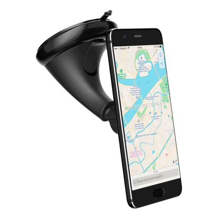 Автомобильный держатель Deppa Crab Mage, магнитный, PU-присоска, жесткая штанга (55134) Черный Автомобильный держатель Deppa Crab Mage, магнитный, PU-присоска, жесткая штанга (55134) Черный