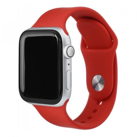 Ремешок "Silicone Band" Apple Watch 38/40 мм Красный Ремешок "Silicone Band" Apple Watch 38/40 мм Красный