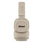 Наушники Marshall MAJOR 5 Cream, кремовый Наушники Marshall MAJOR 5 Cream, кремовый