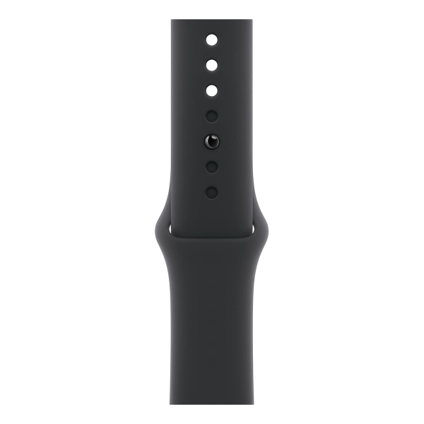 Apple Watch Series 10, 46 мм корпус из алюминия цвета «Jet Black», ремешок Sport Band размера S/M цвета «Black» Apple Watch Series 10, 46 мм корпус из алюминия цвета «Jet Black», ремешок Sport Band размера S/M цвета «Black»