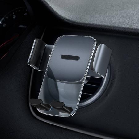 Автомобильный держатель Baseus Easy Control Clamp Car Mount Holder (SUYK000201) Черный Автомобильный держатель Baseus Easy Control Clamp Car Mount Holder (SUYK000201) Черный