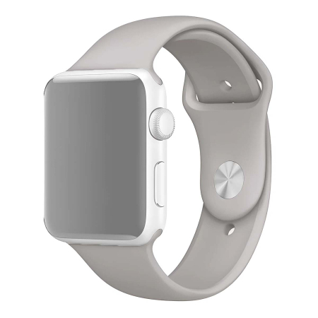 Ремешок Gurdini Sport Band (силиконовый) Apple Watch 42mm/44mm (S/M-M/L) Stone Ремешок Gurdini Sport Band (силиконовый) Apple Watch 42mm/44mm (S/M-M/L) Stone