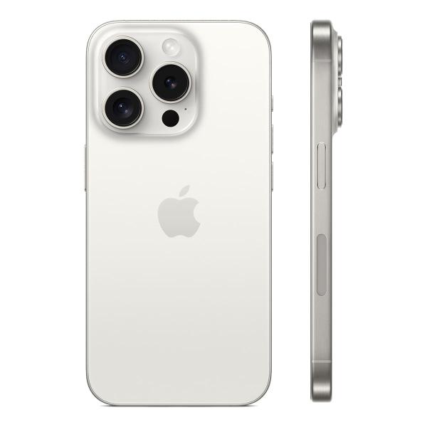 Apple iPhone 15 Pro 512Gb eSIM White Titanium, белый титан