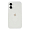 Чехол Silicone Case для Apple iPhone 16 White, белый