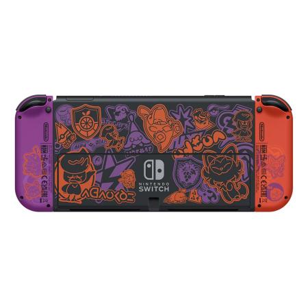 Игровая консоль Nintendo Switch OLED 64Gb Pokemon Skarlet and Violet Edition, красный/фиолетовый Игровая консоль Nintendo Switch OLED 64Gb Pokemon Skarlet and Violet Edition, красный/фиолетовый