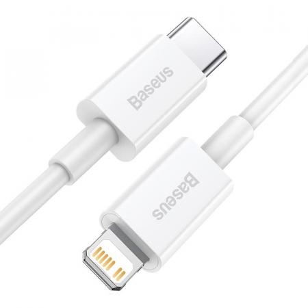 Кабель Baseus Type-C – Lightning Superior Series Fast Charging Data Cable PD, 20W, 2 м (CATLYS-C02) Белый Кабель Baseus Type-C – Lightning Superior Series Fast Charging Data Cable PD, 20W, 2 м (CATLYS-C02) Белый