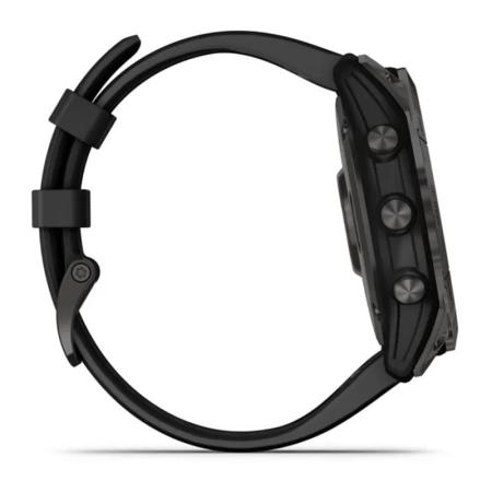 Часы Garmin FENIX 7X Carbon gray, черный Часы Garmin FENIX 7X Carbon gray, черный
