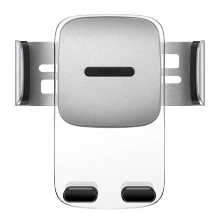 Автомобильный держатель Baseus Easy Control Clamp Car Mount Holder (Standard) For Air Outlets Silver (SUYK010112) Серебристый Автомобильный держатель Baseus Easy Control Clamp Car Mount Holder (Standard) For Air Outlets Silver (SUYK010112) Серебристый