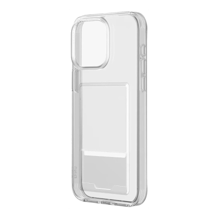 Чехол для iPhone 15 Pro UNIQ Air Fender ID с cardslot (IP6.1P(2023)-AFIDTRAN) Прозрачный Чехол для iPhone 15 Pro UNIQ Air Fender ID с cardslot (IP6.1P(2023)-AFIDTRAN) Прозрачный
