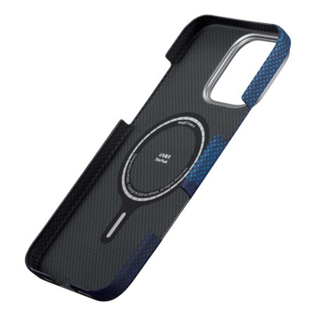 Арамидный чехол для iPhone 16 Pro Max с MagSafe Pitaka StarPeak Tactile Woven Case (KI1602POTH) Арамидный чехол для iPhone 16 Pro Max с MagSafe Pitaka StarPeak Tactile Woven Case (KI1602POTH)