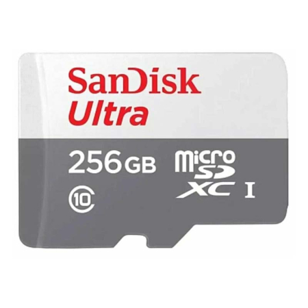 Карта памяти Micro SecureDigital 256Gb SanDisk Ultra microSDXC class 10 UHS-1 (SDSQUNR-256G-GN3MN) Карта памяти Micro SecureDigital 256Gb SanDisk Ultra microSDXC class 10 UHS-1 (SDSQUNR-256G-GN3MN)