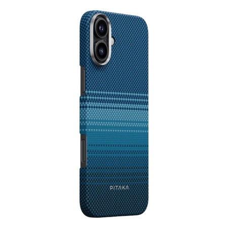 Чехол для iPhone 16 Plus с MagSafe Pitaka Tactile Woven Case Moonrise Чехол для iPhone 16 Plus с MagSafe Pitaka Tactile Woven Case Moonrise