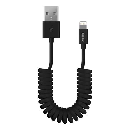 Дата-кабель Deppa USB - Lightning витой, 1,5 м (72121) Черный Дата-кабель Deppa USB - Lightning витой, 1,5 м (72121) Черный