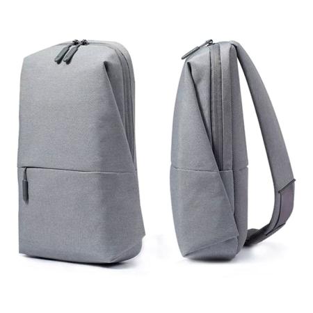 Рюкзак Xiaomi Mi City Sling Bag (DSXB01RM) Светло-серый Рюкзак Xiaomi Mi City Sling Bag (DSXB01RM) Светло-серый