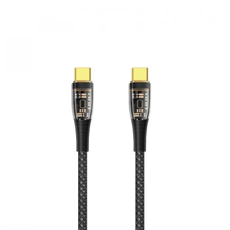 Кабель WiWU Type-C – Lightning Cable, 2m (TM02) Черный Кабель WiWU Type-C – Lightning Cable, 2m (TM02) Черный